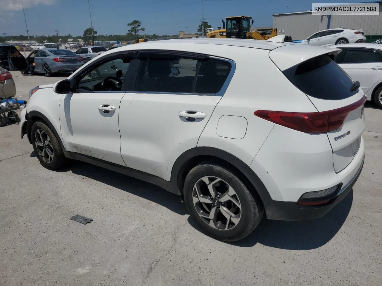 2020 Kia Sportage Lx VIN: KNDPM3AC2L7721588 Lot: 58170814