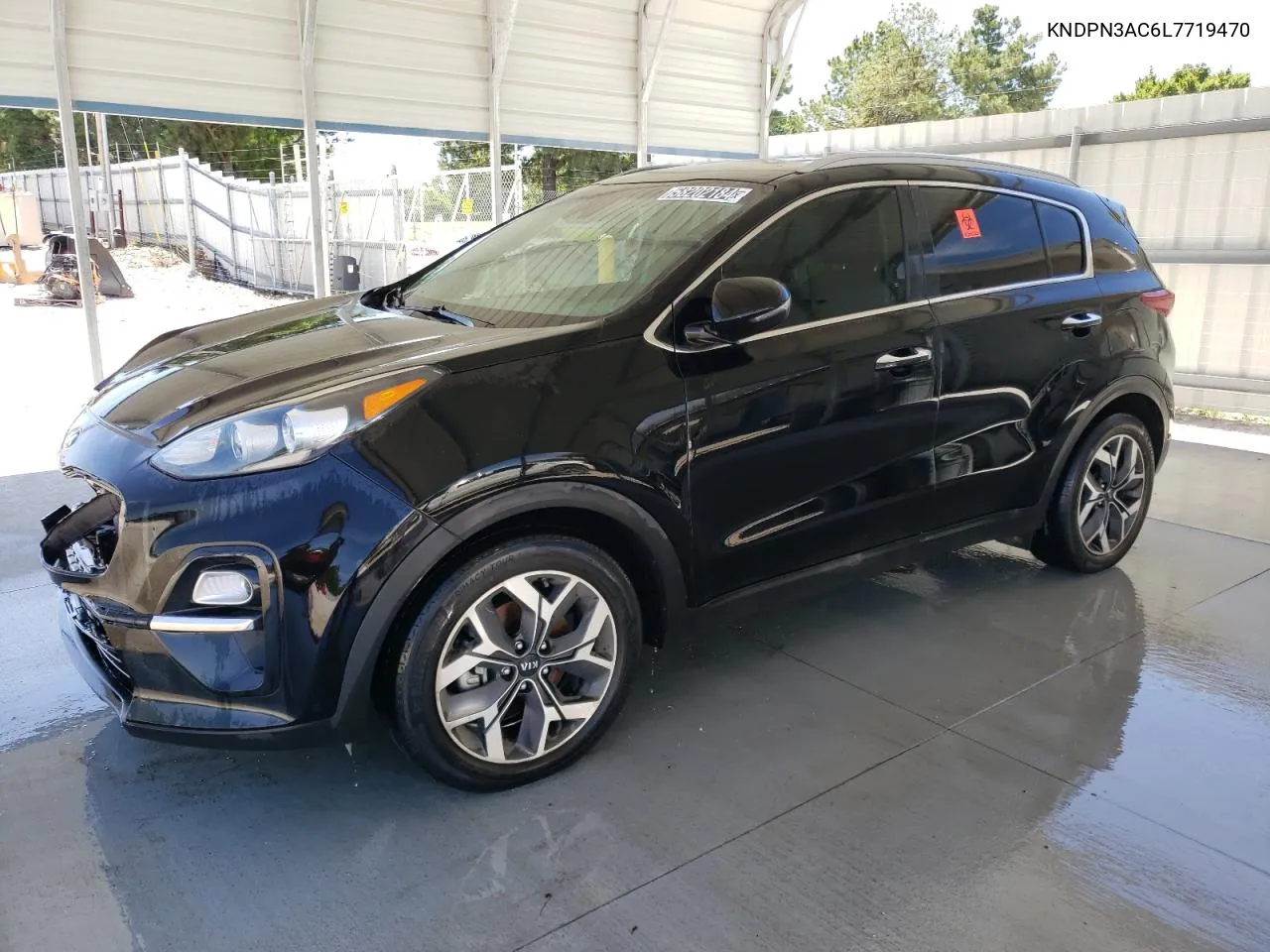 2020 Kia Sportage Ex VIN: KNDPN3AC6L7719470 Lot: 58202184