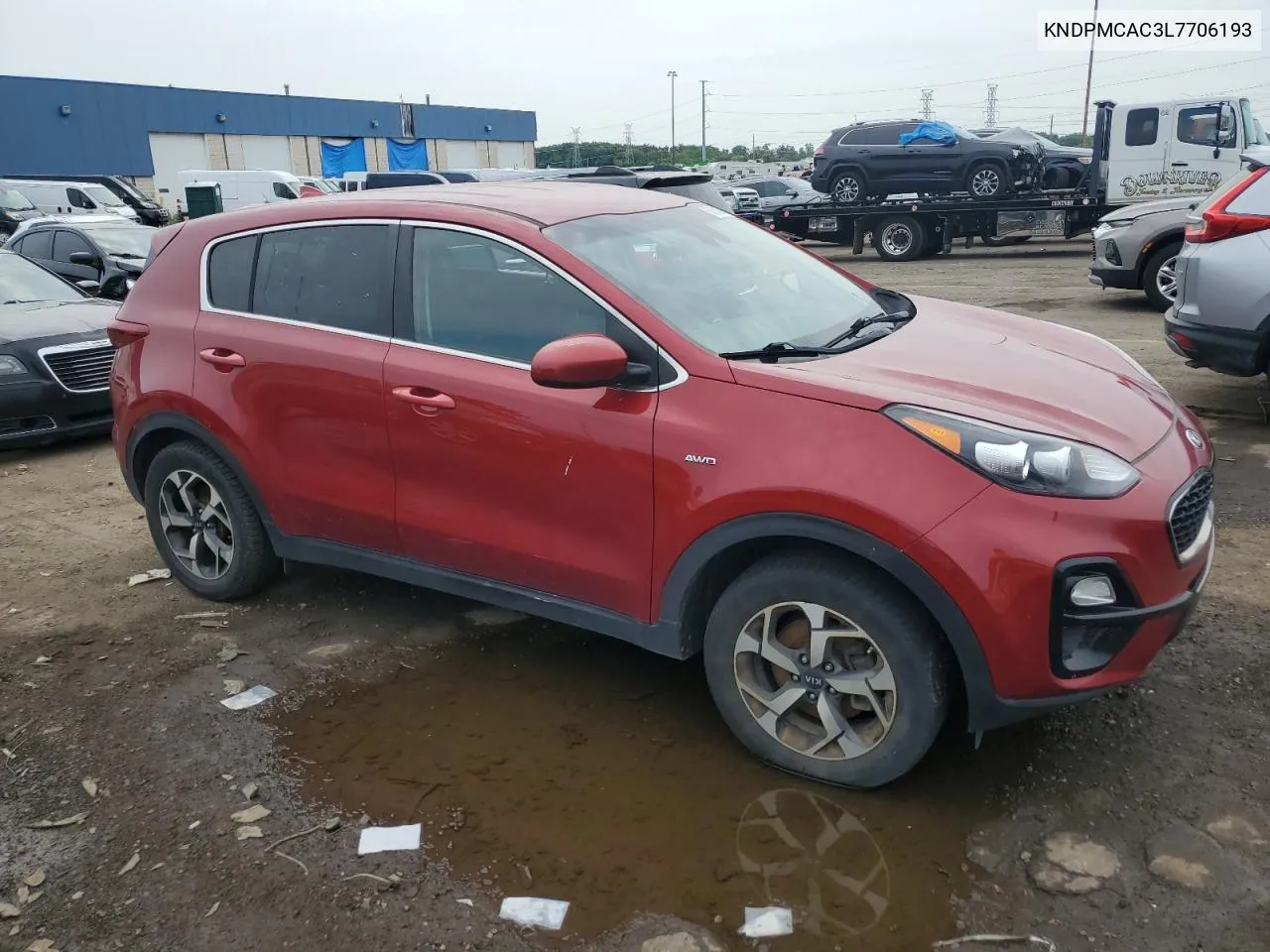 KNDPMCAC3L7706193 2020 Kia Sportage Lx