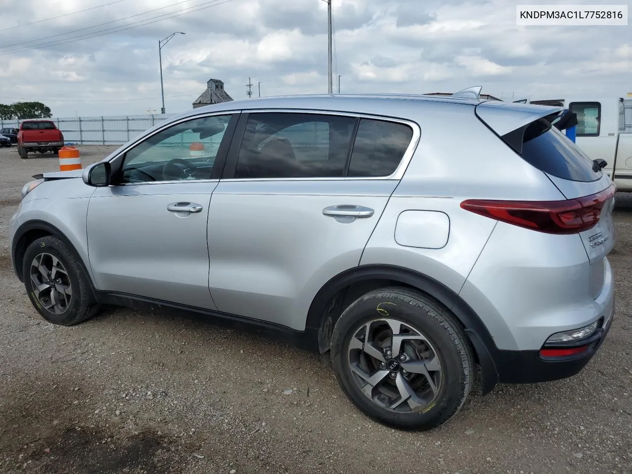 2020 Kia Sportage Lx VIN: KNDPM3AC1L7752816 Lot: 59308494