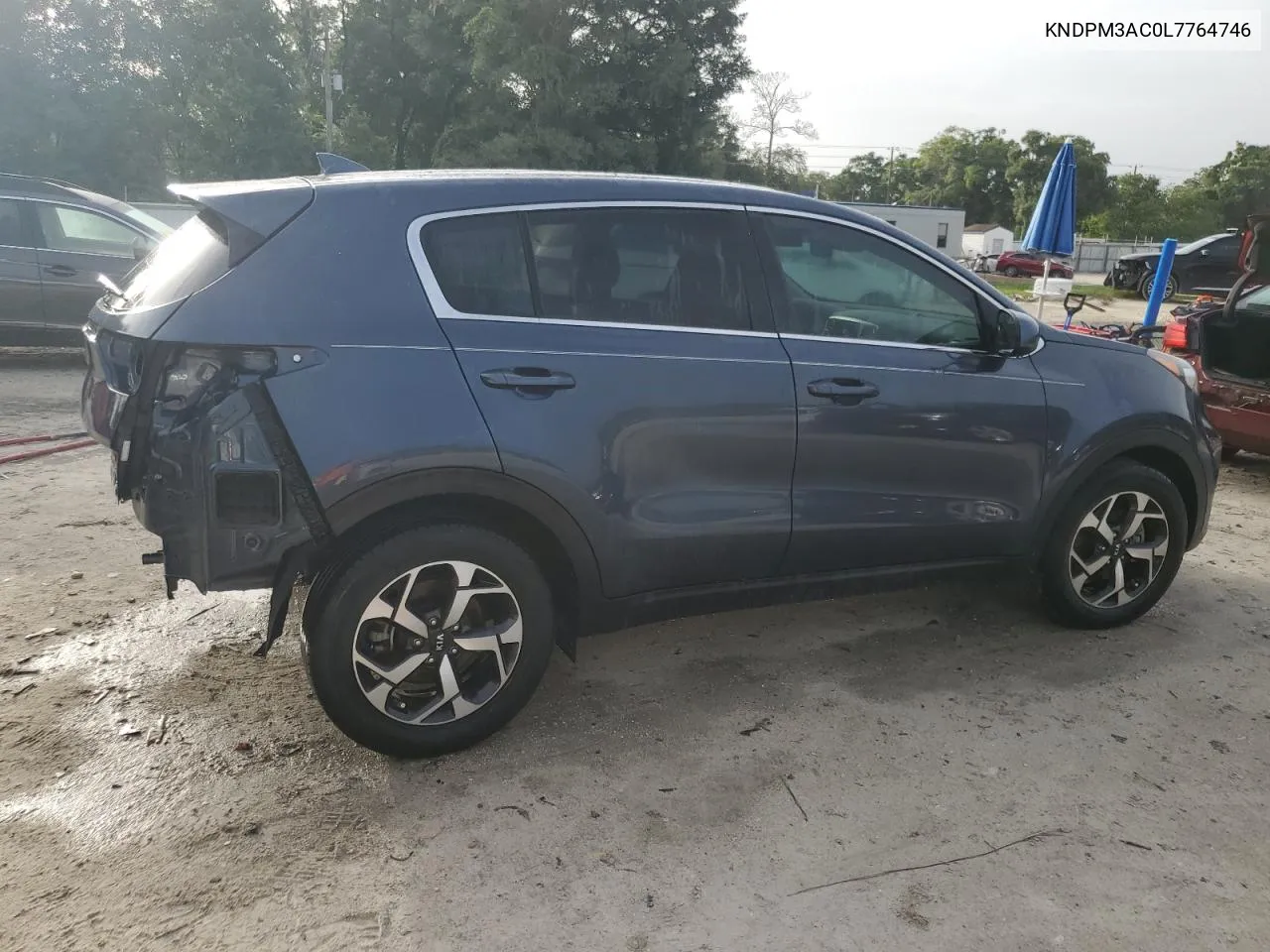 2020 Kia Sportage Lx VIN: KNDPM3AC0L7764746 Lot: 59996204