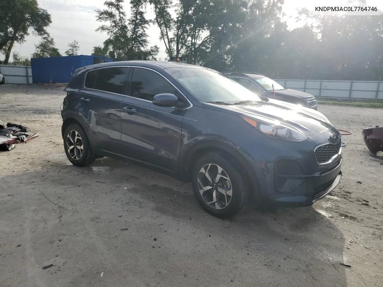 2020 Kia Sportage Lx VIN: KNDPM3AC0L7764746 Lot: 59996204