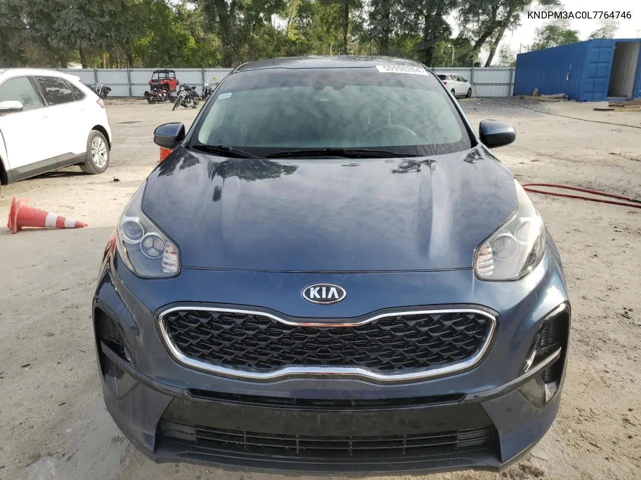 2020 Kia Sportage Lx VIN: KNDPM3AC0L7764746 Lot: 59996204