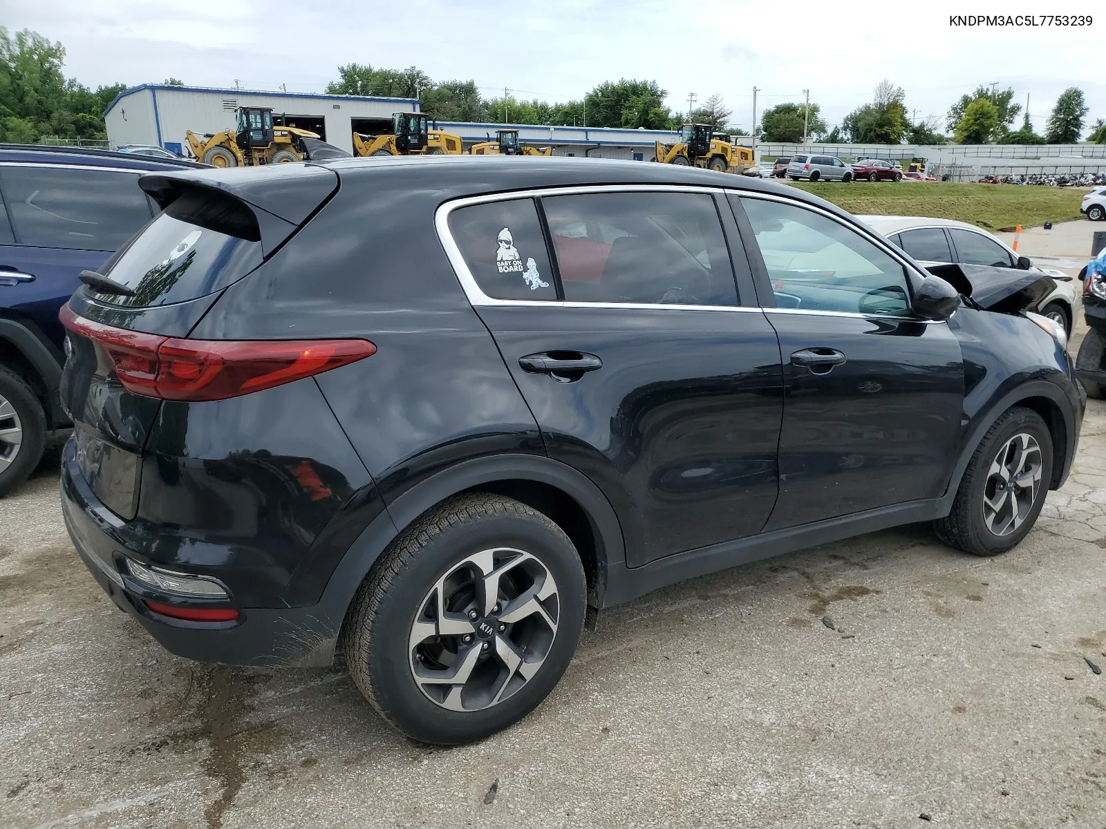 2020 Kia Sportage Lx VIN: KNDPM3AC5L7753239 Lot: 61801824