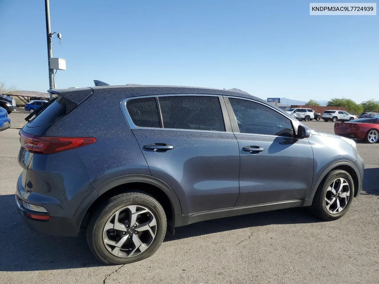 2020 Kia Sportage Lx VIN: KNDPM3AC9L7724939 Lot: 62491374