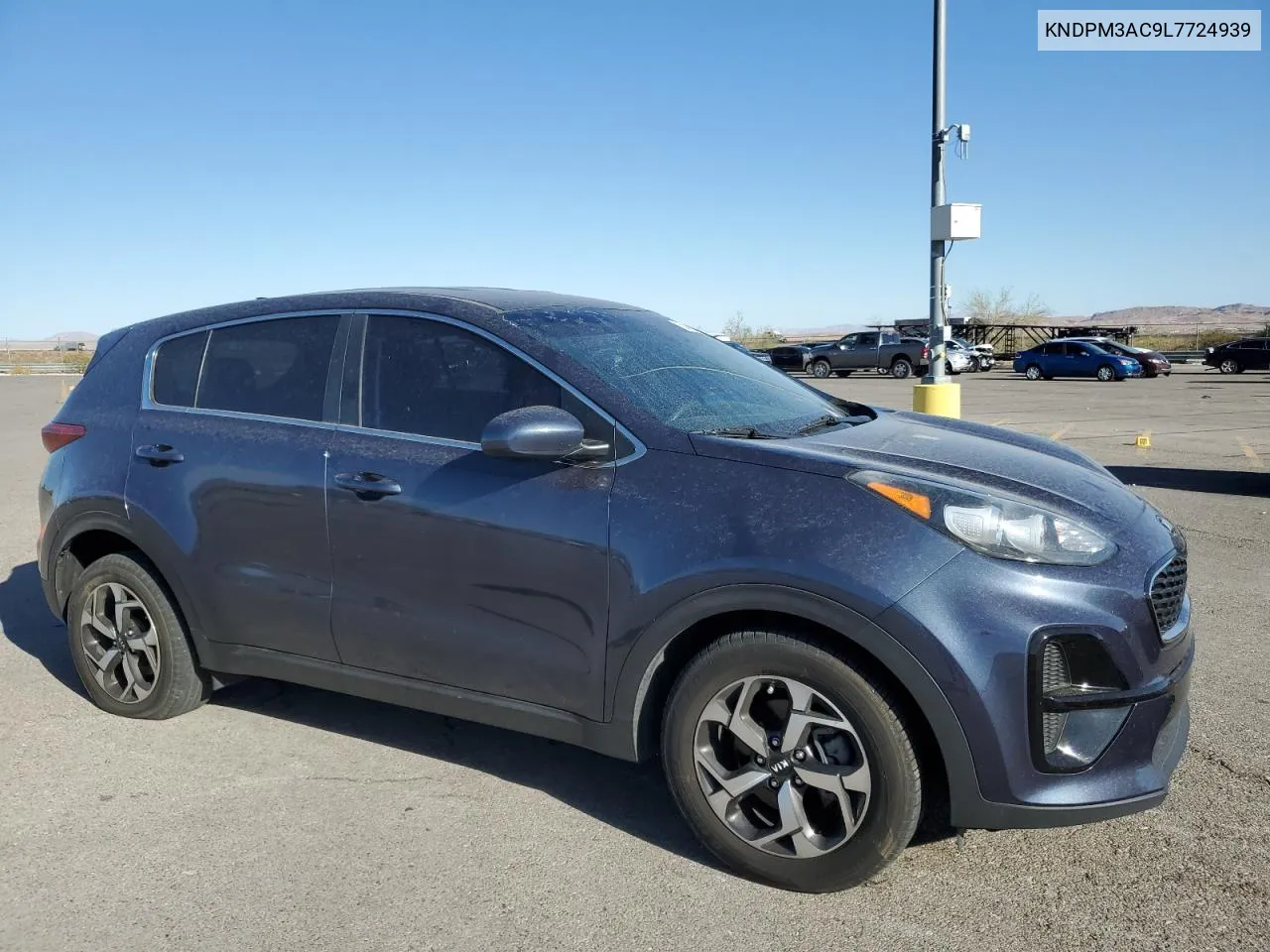 2020 Kia Sportage Lx VIN: KNDPM3AC9L7724939 Lot: 62491374