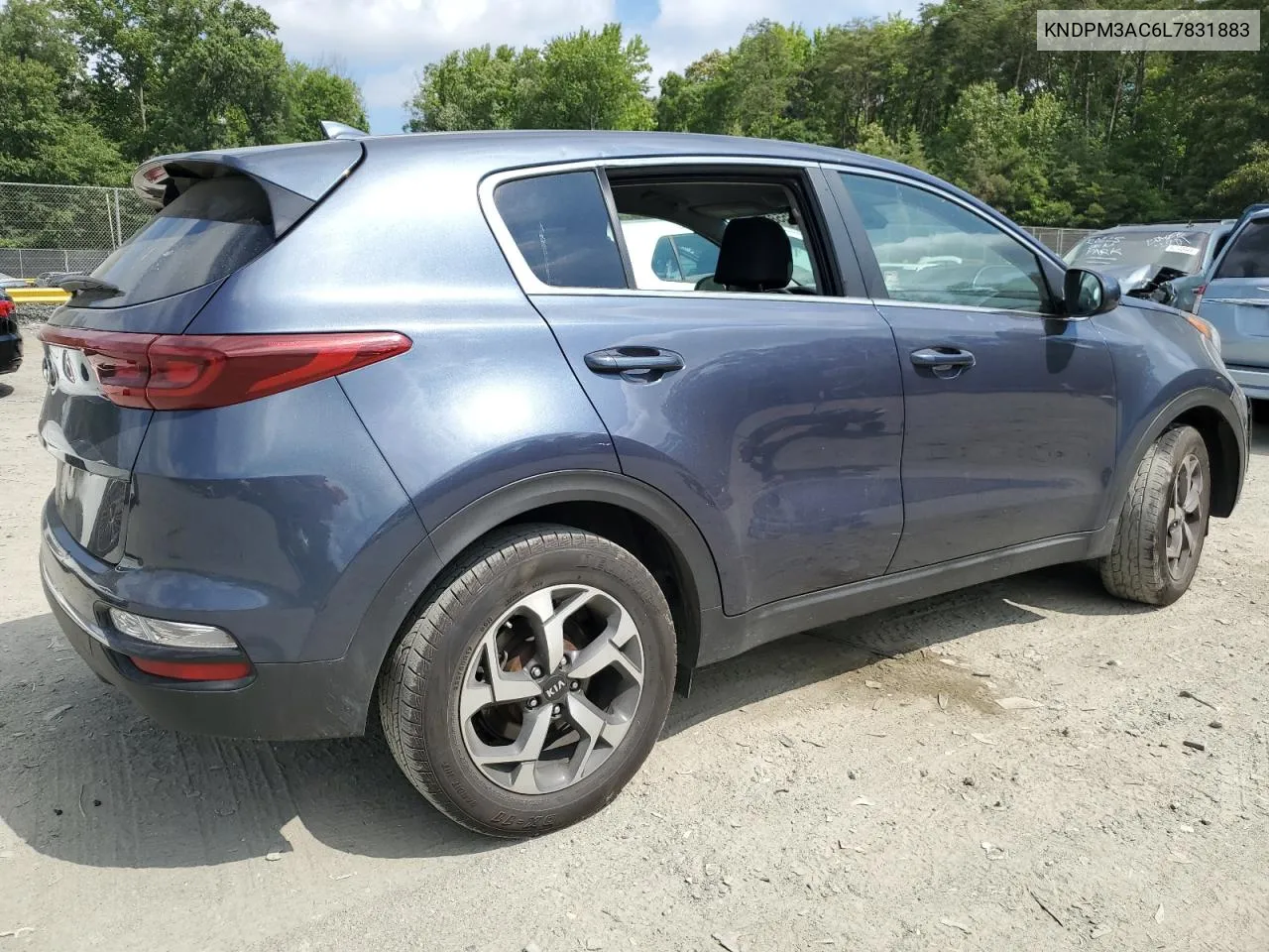 2020 Kia Sportage Lx VIN: KNDPM3AC6L7831883 Lot: 62558784