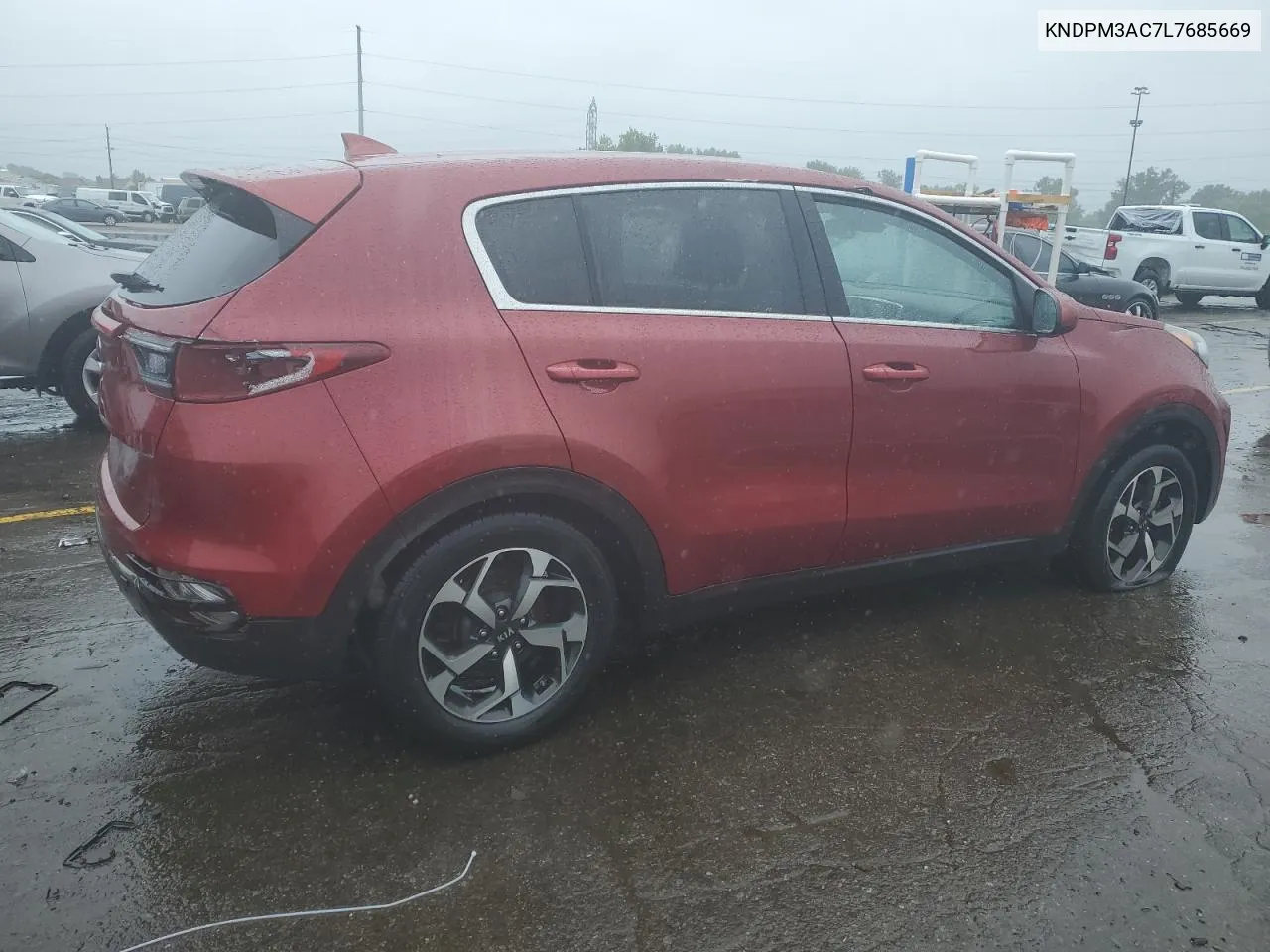 2020 Kia Sportage Lx VIN: KNDPM3AC7L7685669 Lot: 62660954