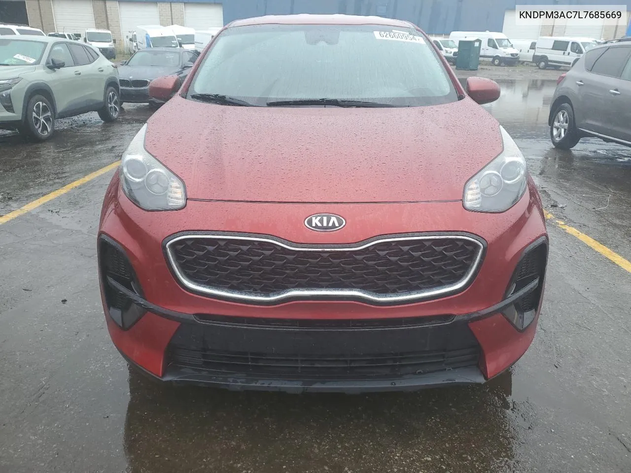 2020 Kia Sportage Lx VIN: KNDPM3AC7L7685669 Lot: 62660954