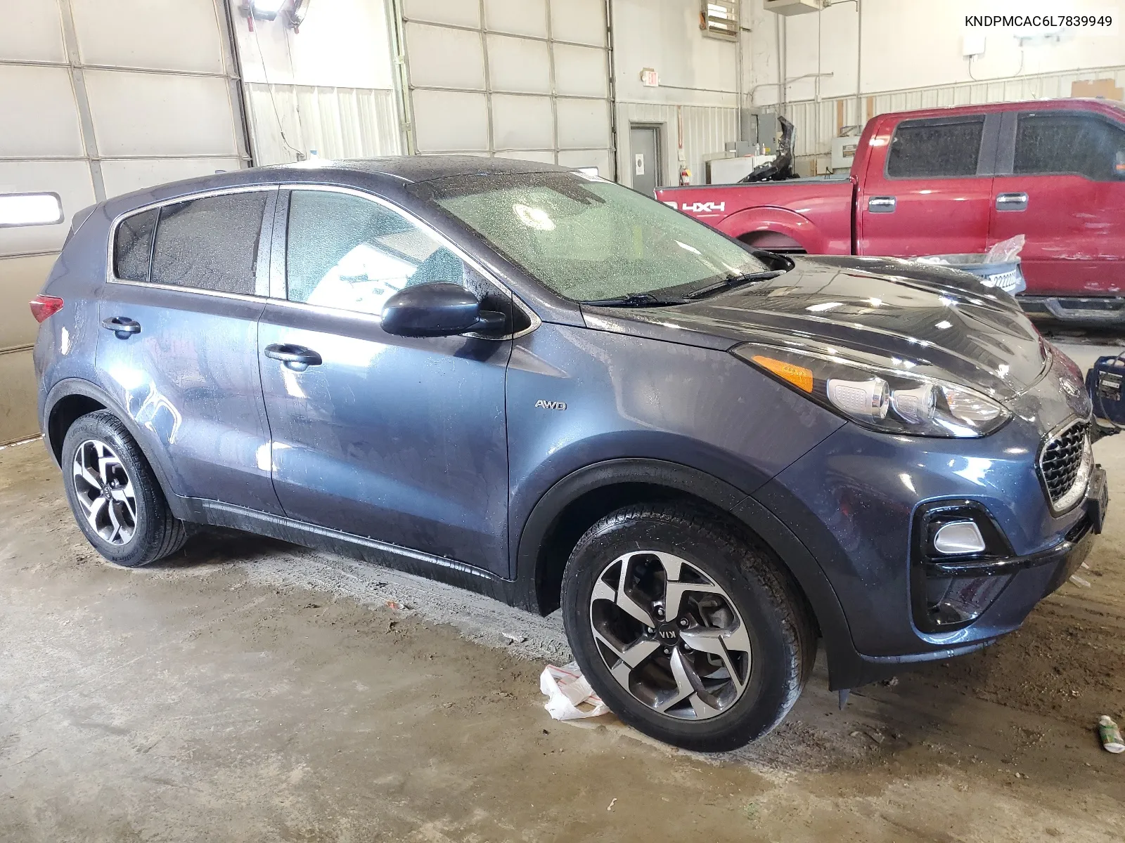 2020 Kia Sportage Lx VIN: KNDPMCAC6L7839949 Lot: 63005354