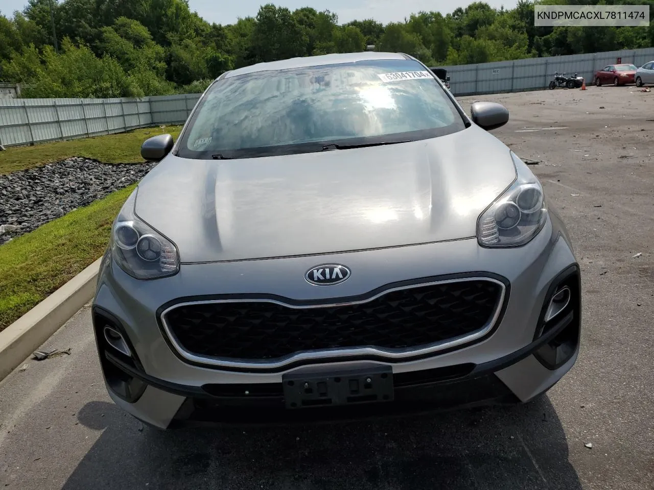 2020 Kia Sportage Lx VIN: KNDPMCACXL7811474 Lot: 63041704