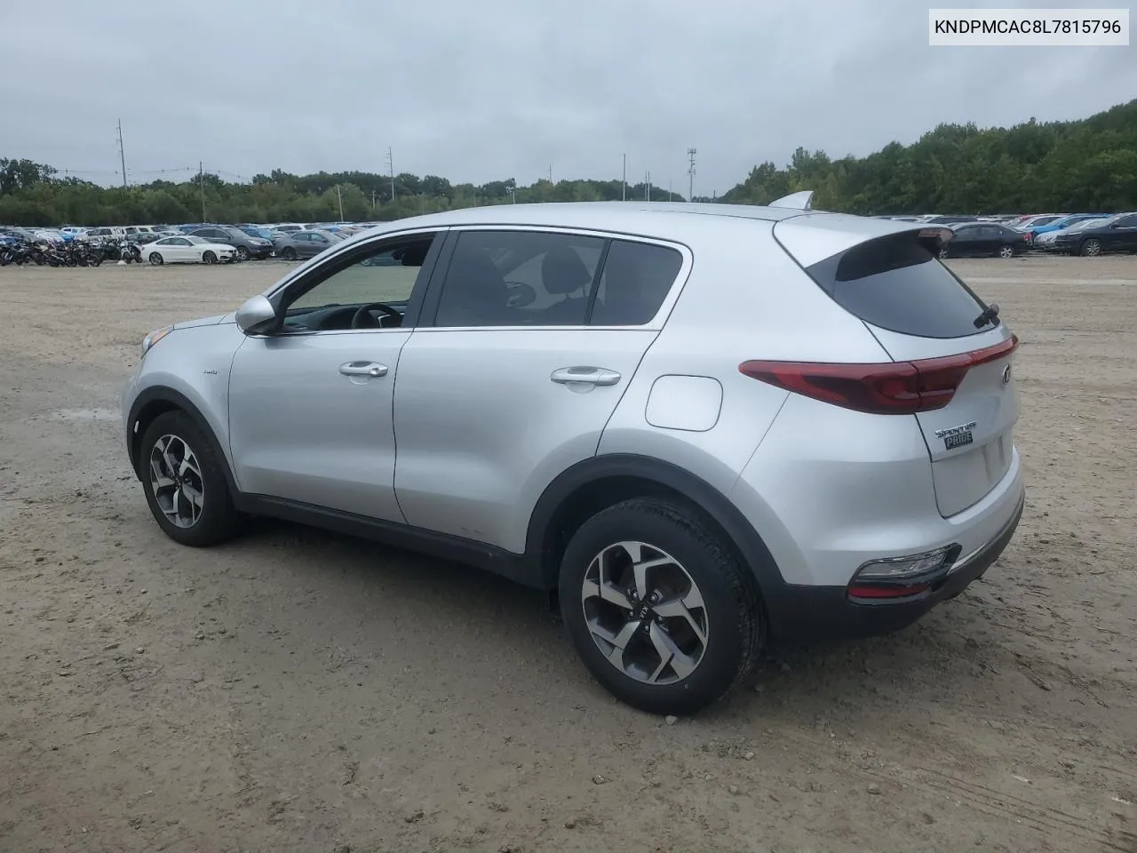 2020 Kia Sportage Lx VIN: KNDPMCAC8L7815796 Lot: 63249804