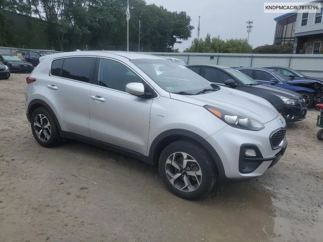 2020 Kia Sportage Lx VIN: KNDPMCAC8L7815796 Lot: 63249804