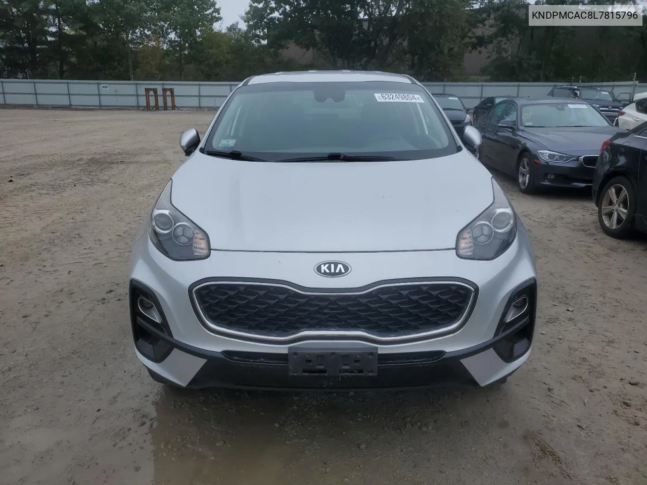 2020 Kia Sportage Lx VIN: KNDPMCAC8L7815796 Lot: 63249804