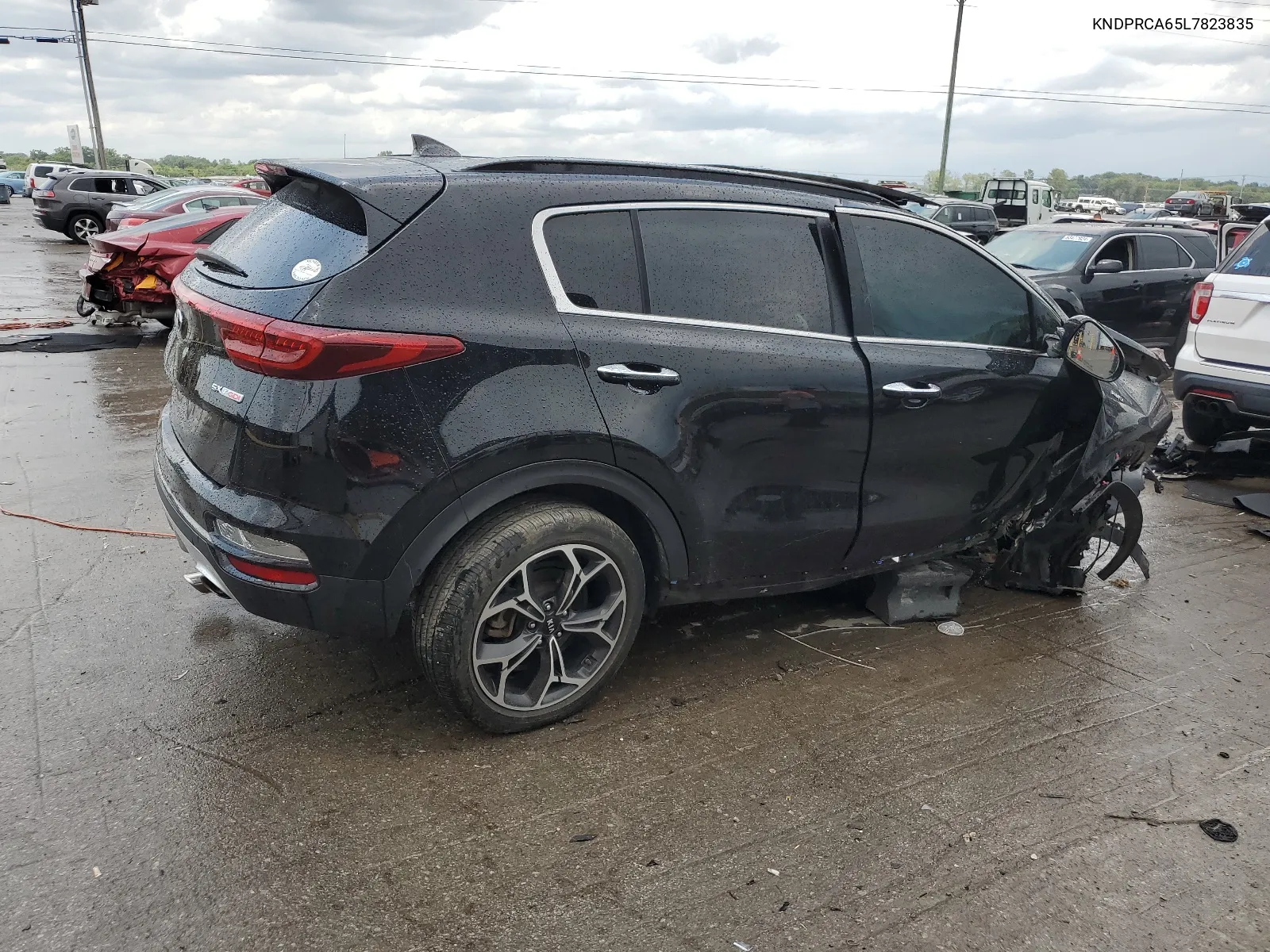 2020 Kia Sportage Sx VIN: KNDPRCA65L7823835 Lot: 63433364