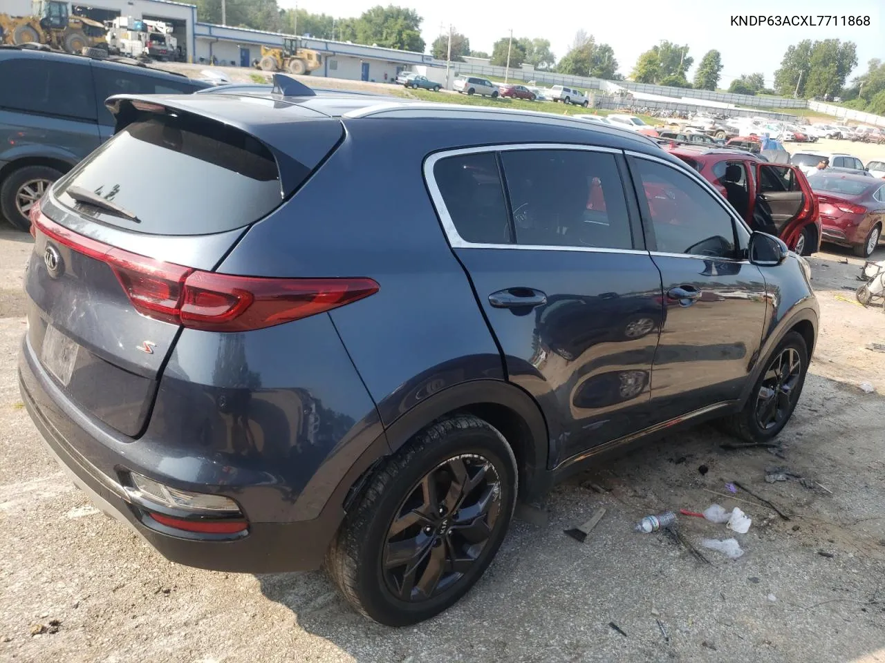 2020 Kia Sportage S VIN: KNDP63ACXL7711868 Lot: 63484434