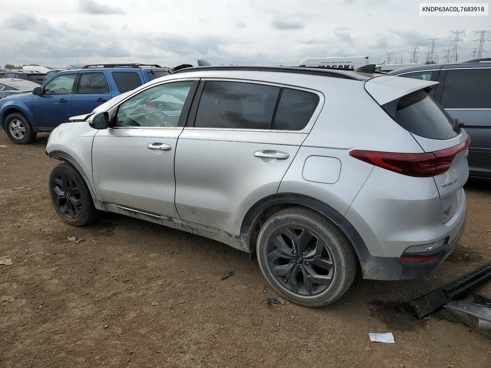 2020 Kia Sportage S VIN: KNDP63AC0L7683918 Lot: 63493024