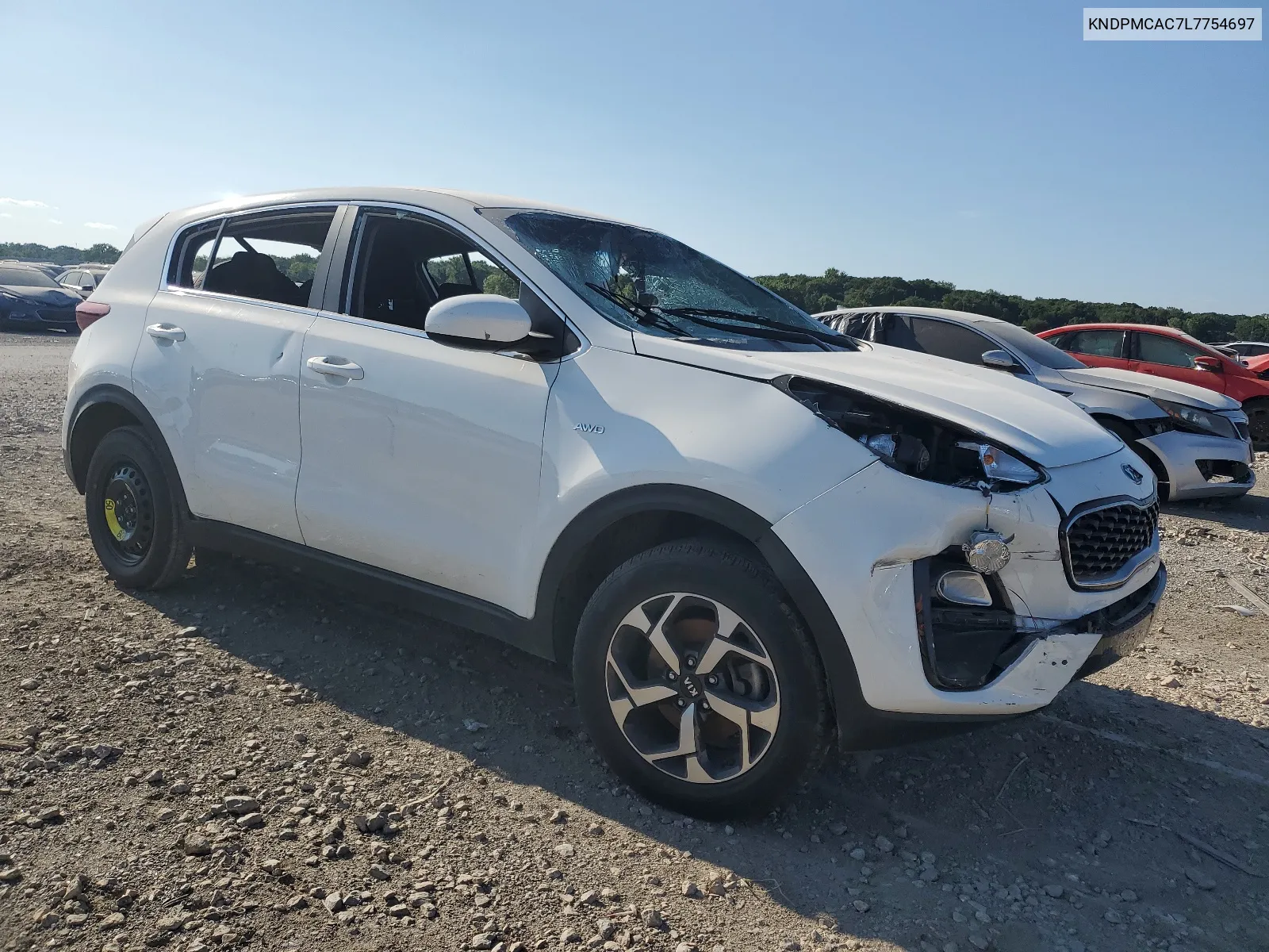 KNDPMCAC7L7754697 2020 Kia Sportage Lx