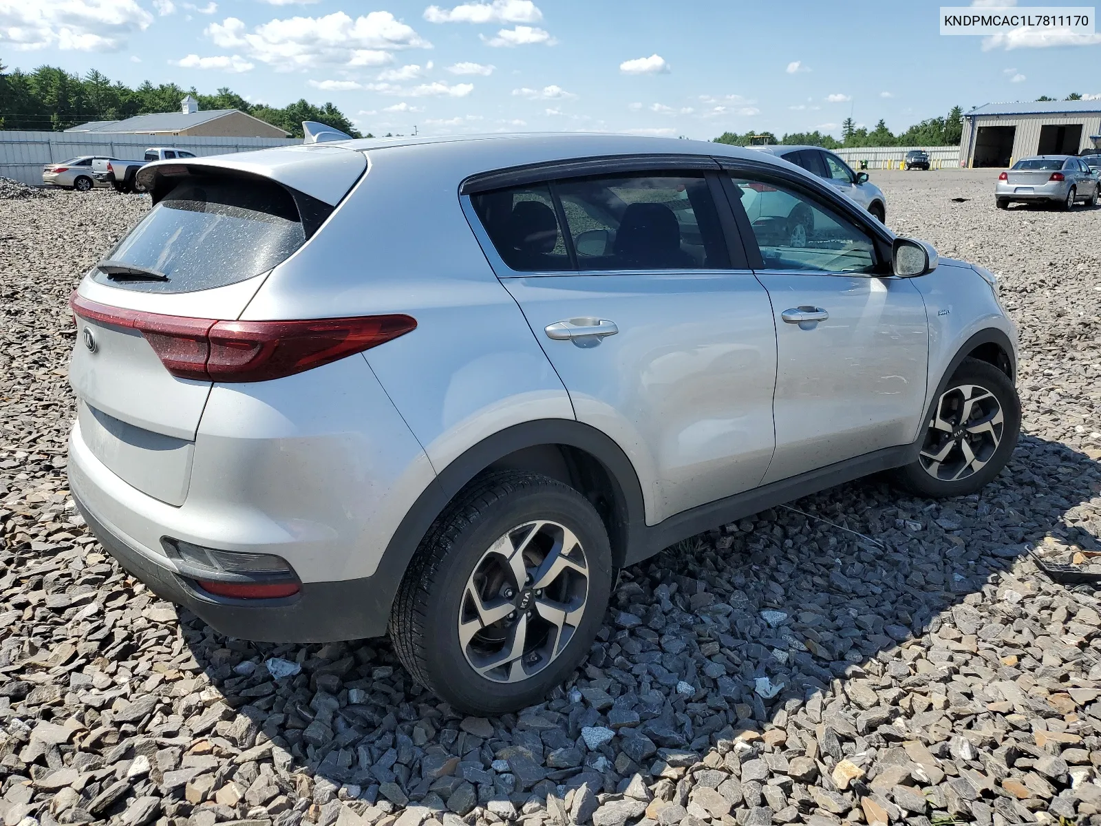 2020 Kia Sportage Lx VIN: KNDPMCAC1L7811170 Lot: 64197364