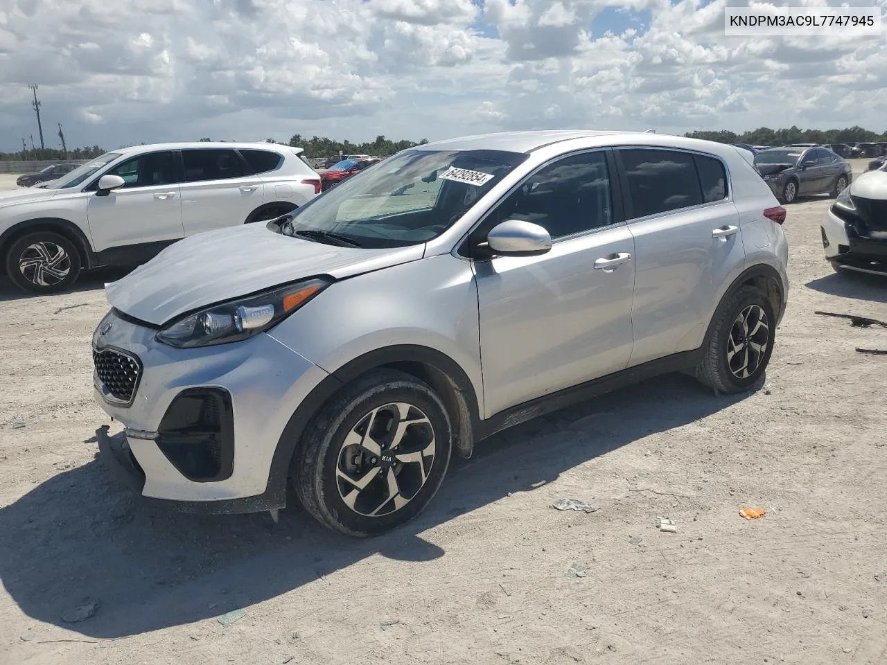 2020 Kia Sportage Lx VIN: KNDPM3AC9L7747945 Lot: 64292854