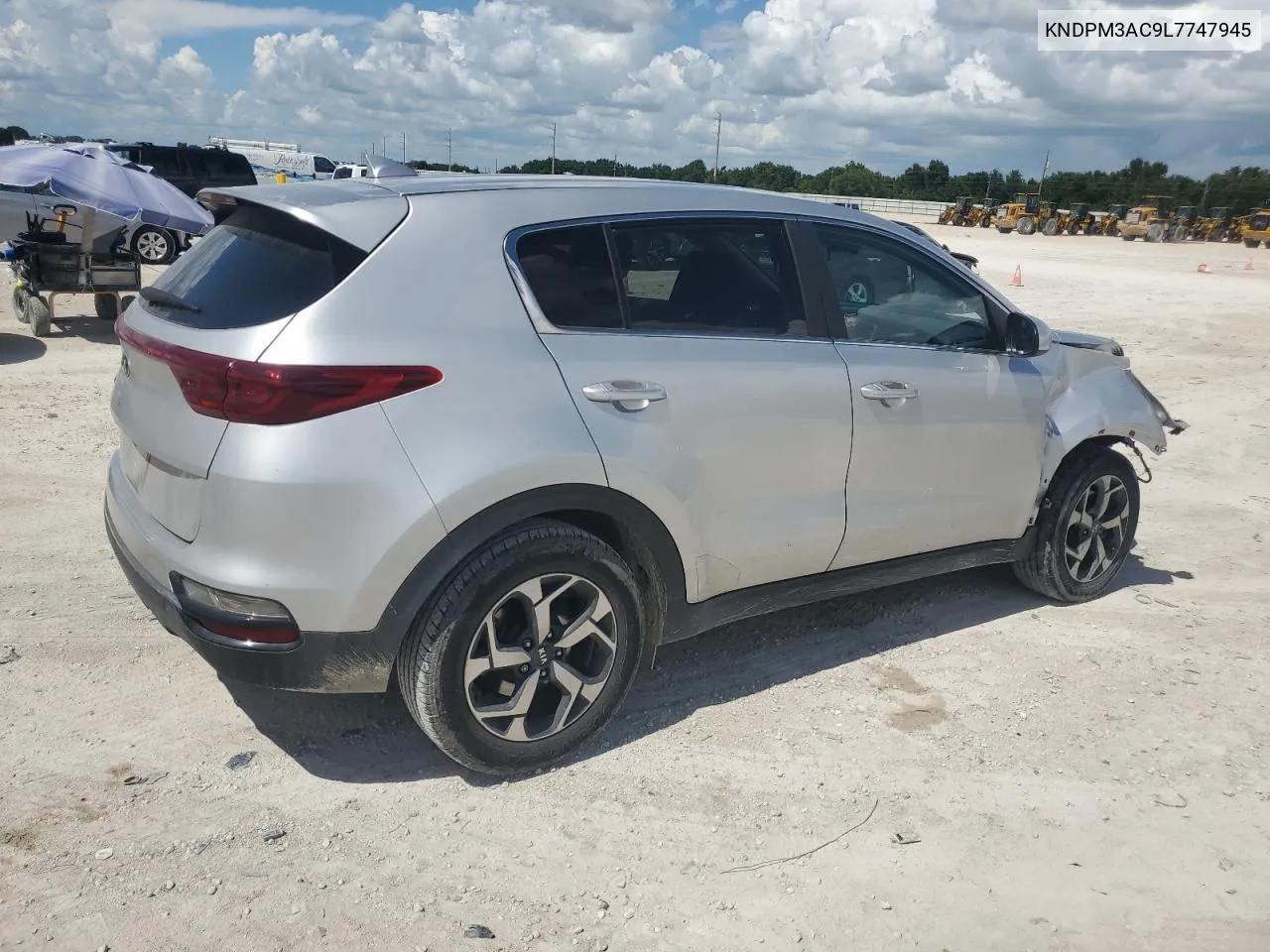 2020 Kia Sportage Lx VIN: KNDPM3AC9L7747945 Lot: 64292854