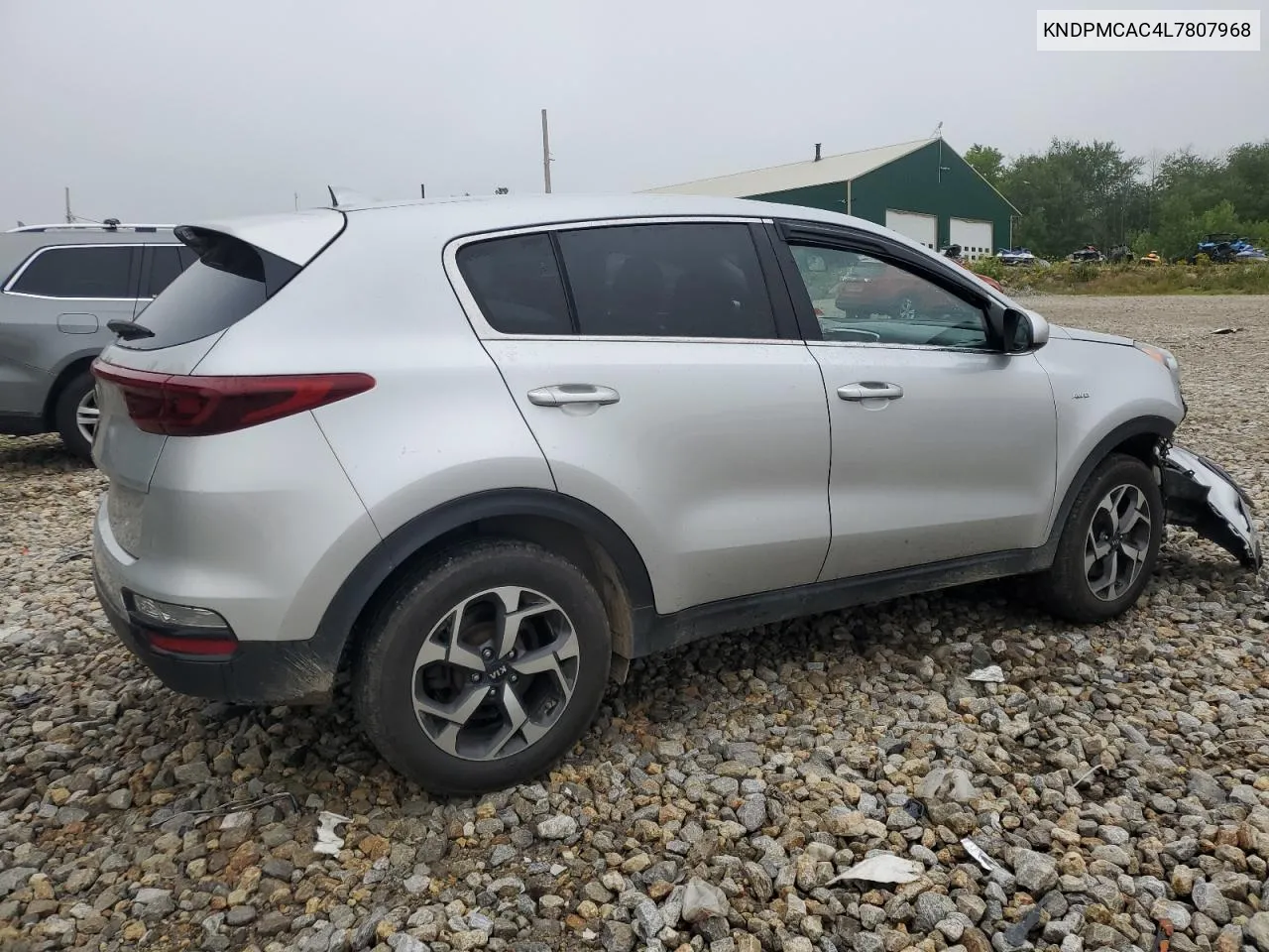 2020 Kia Sportage Lx VIN: KNDPMCAC4L7807968 Lot: 64388134