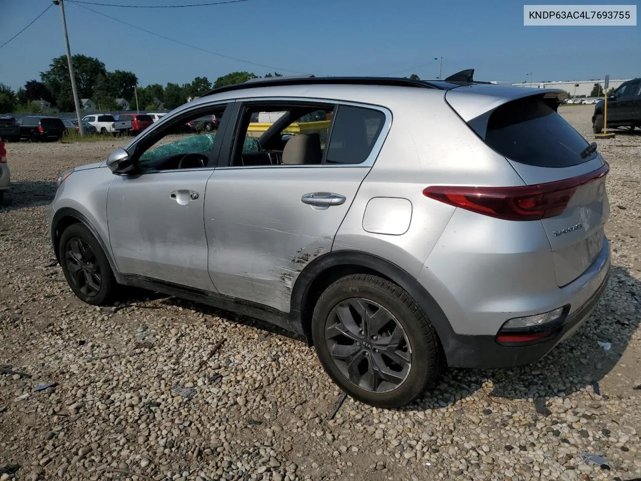 KNDP63AC4L7693755 2020 Kia Sportage S