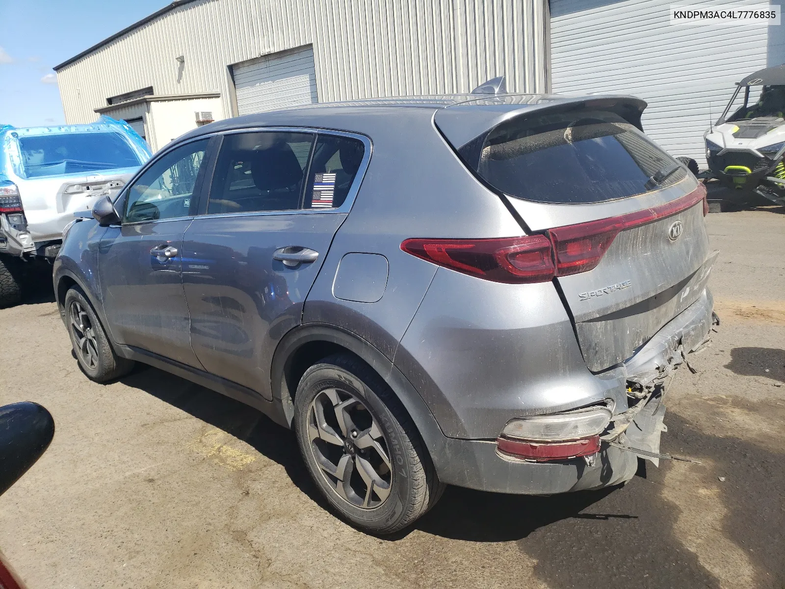 2020 Kia Sportage Lx VIN: KNDPM3AC4L7776835 Lot: 64881754