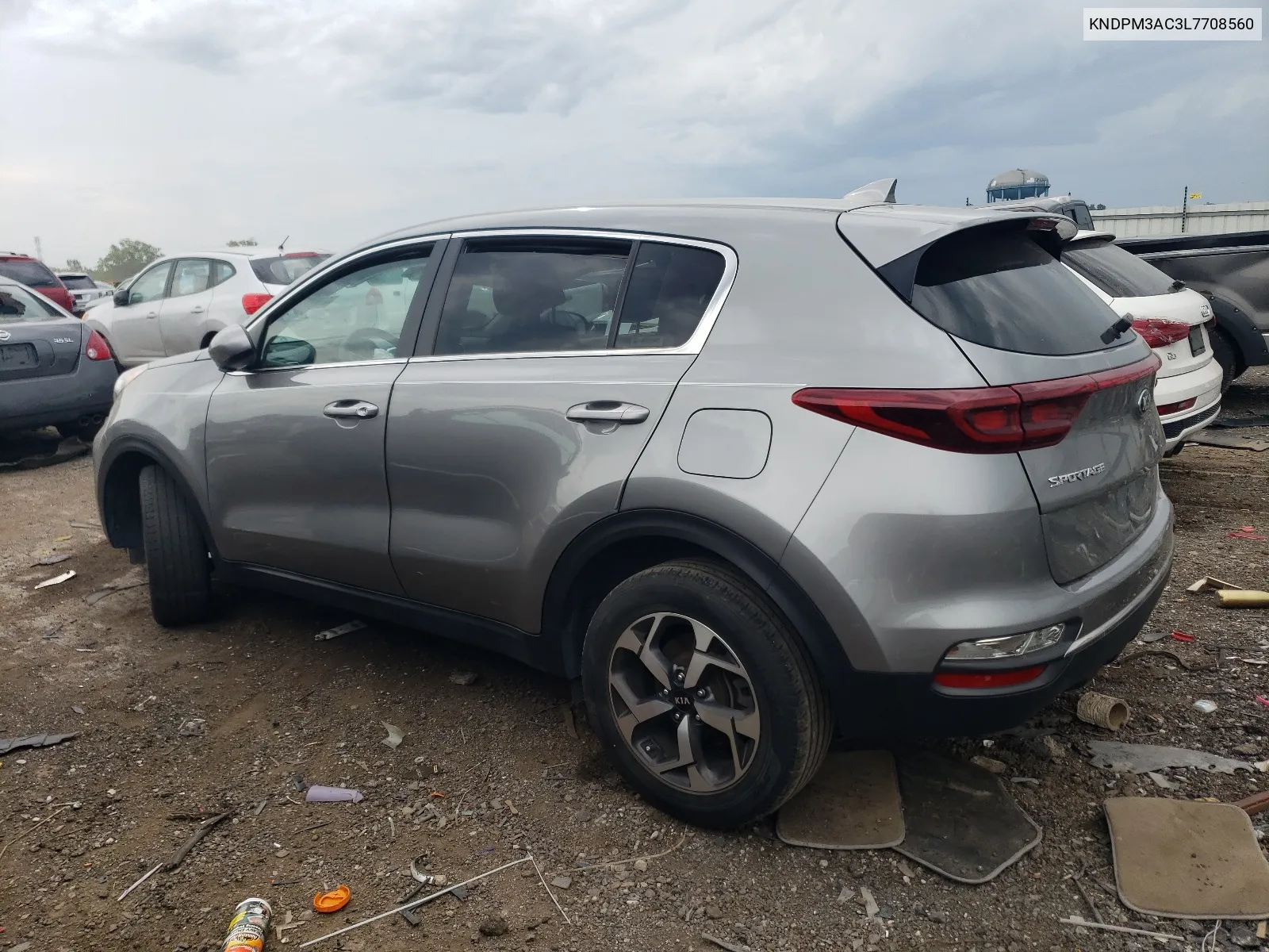 2020 Kia Sportage Lx VIN: KNDPM3AC3L7708560 Lot: 65046854