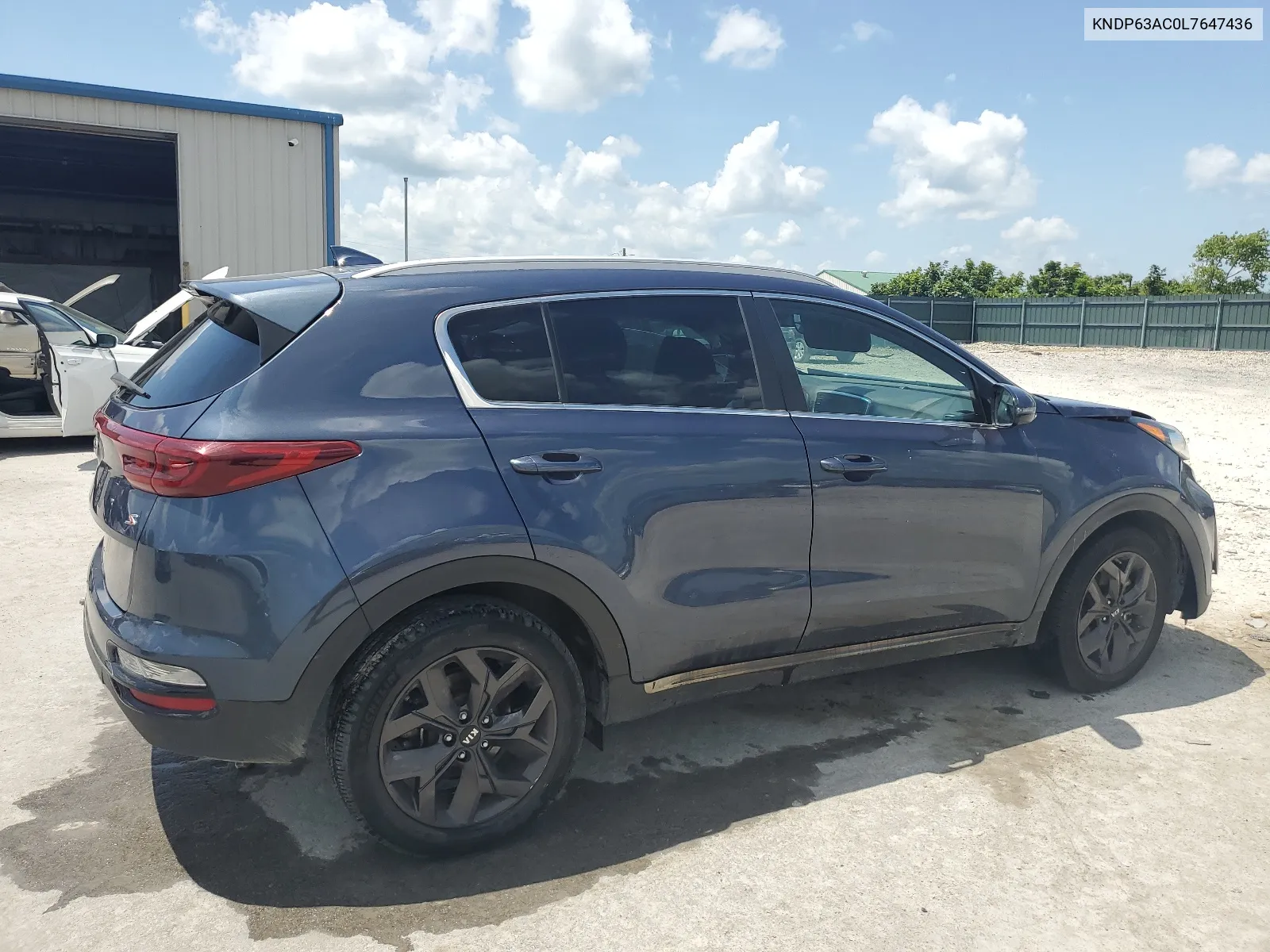 2020 Kia Sportage S VIN: KNDP63AC0L7647436 Lot: 65211744