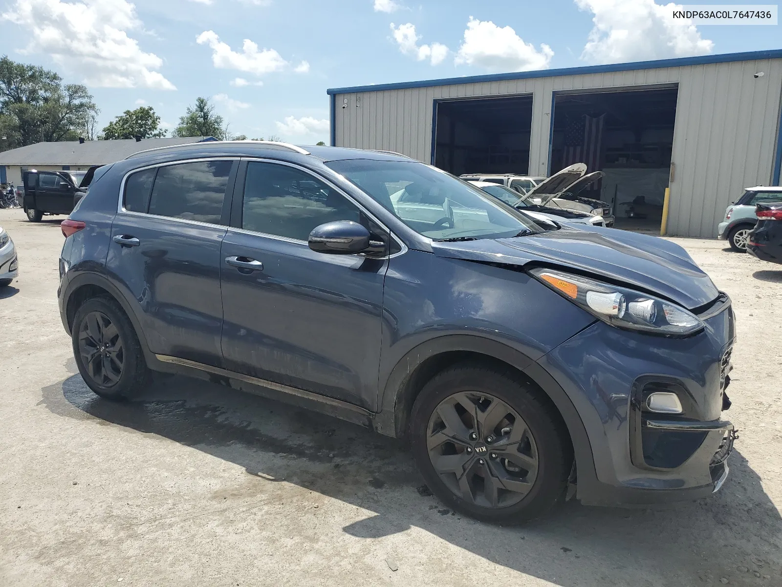 KNDP63AC0L7647436 2020 Kia Sportage S