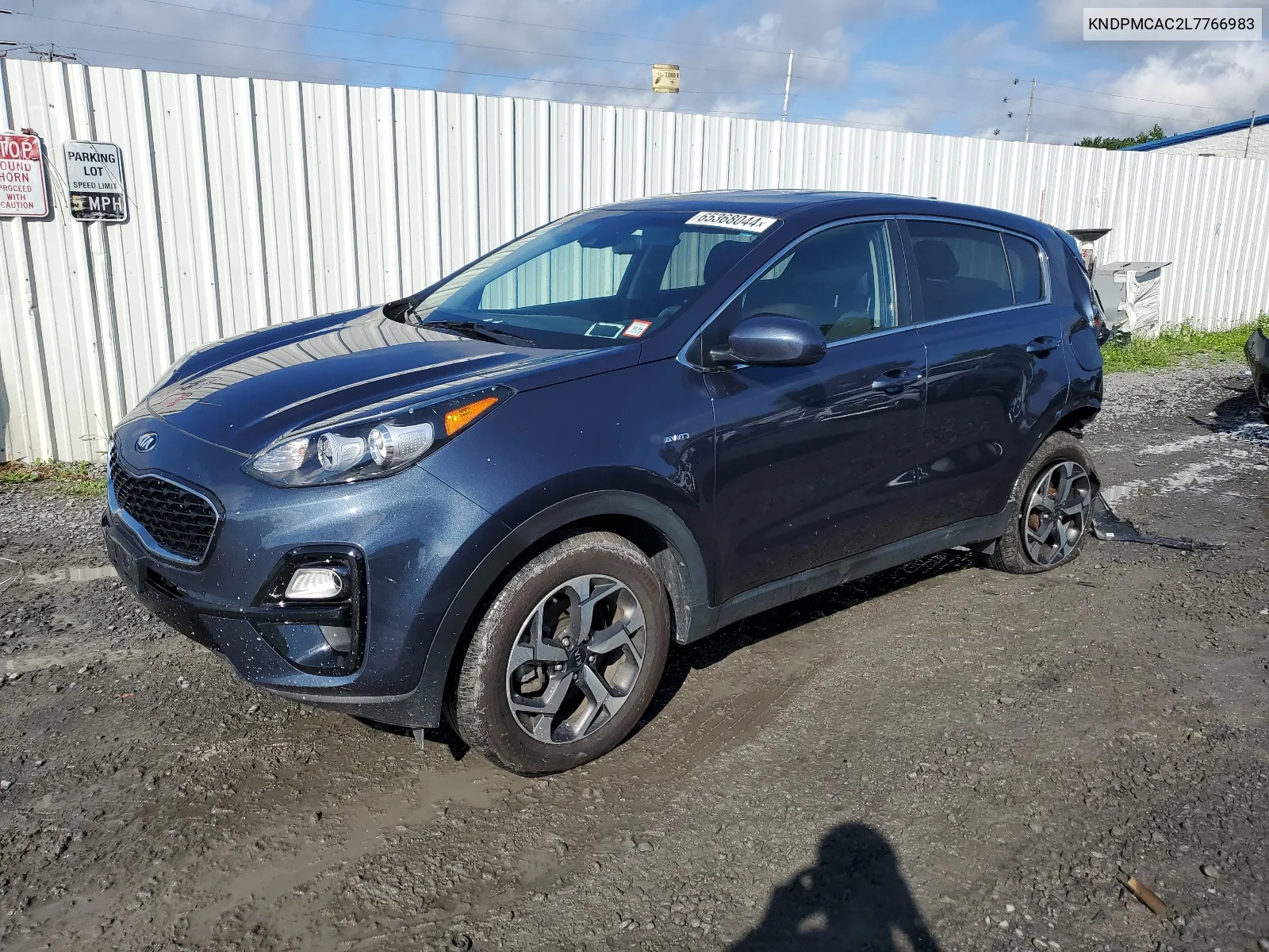 KNDPMCAC2L7766983 2020 Kia Sportage Lx