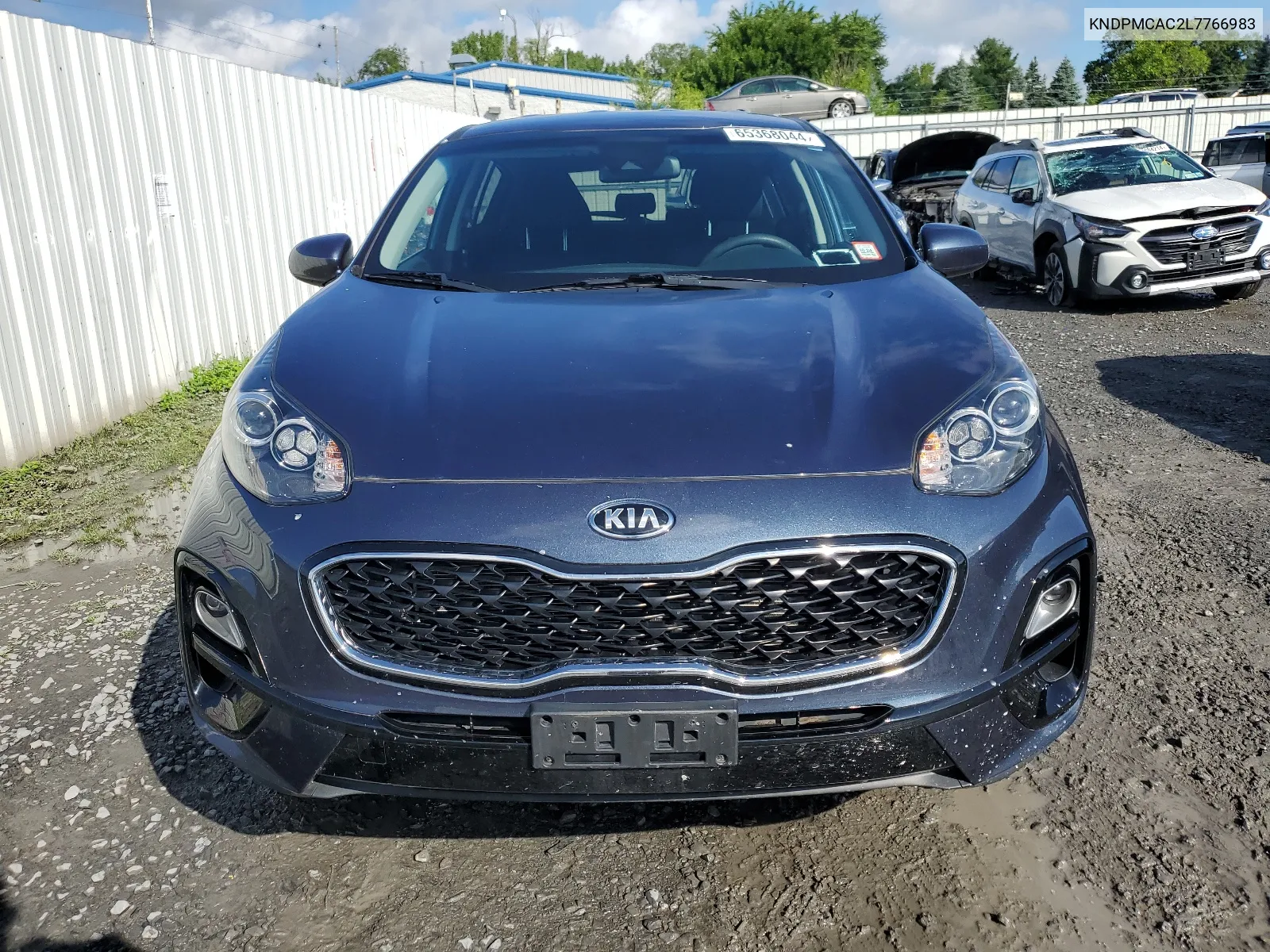 2020 Kia Sportage Lx VIN: KNDPMCAC2L7766983 Lot: 65368044