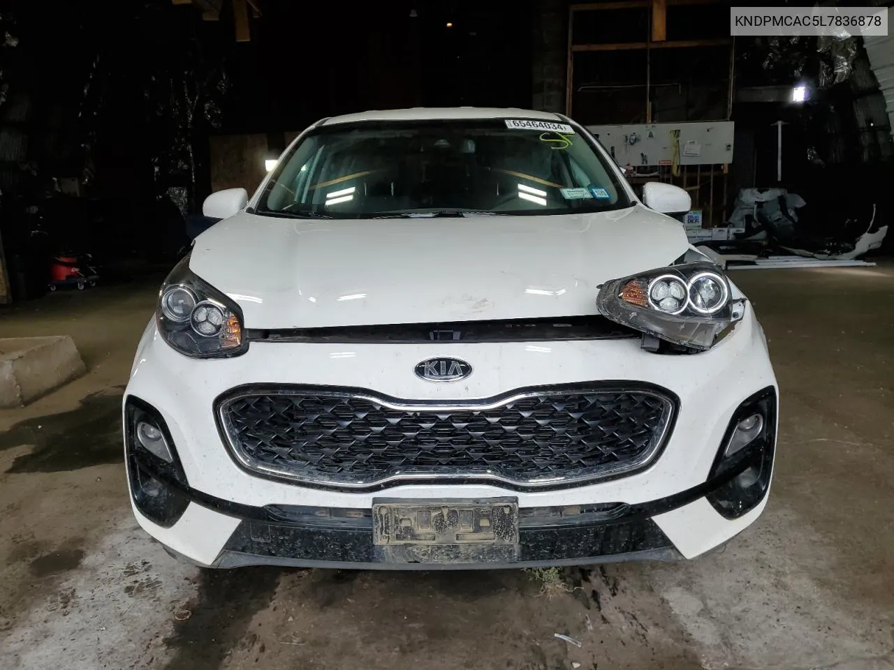 2020 Kia Sportage Lx VIN: KNDPMCAC5L7836878 Lot: 65464034