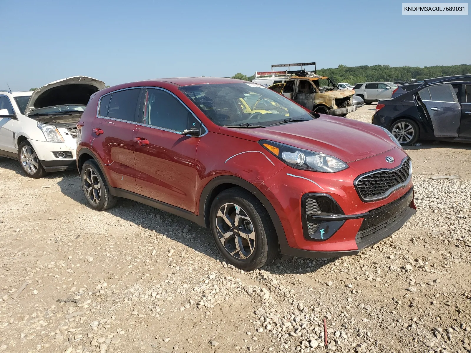 KNDPM3AC0L7689031 2020 Kia Sportage Lx