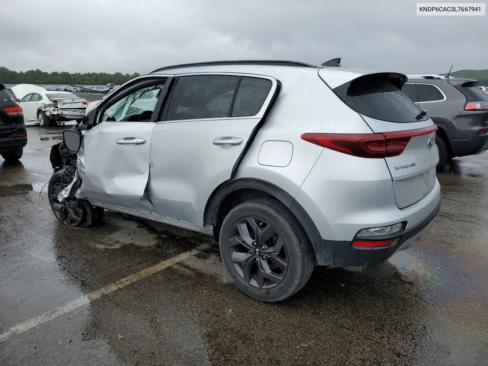 2020 Kia Sportage S VIN: KNDP6CAC3L7667941 Lot: 65589564