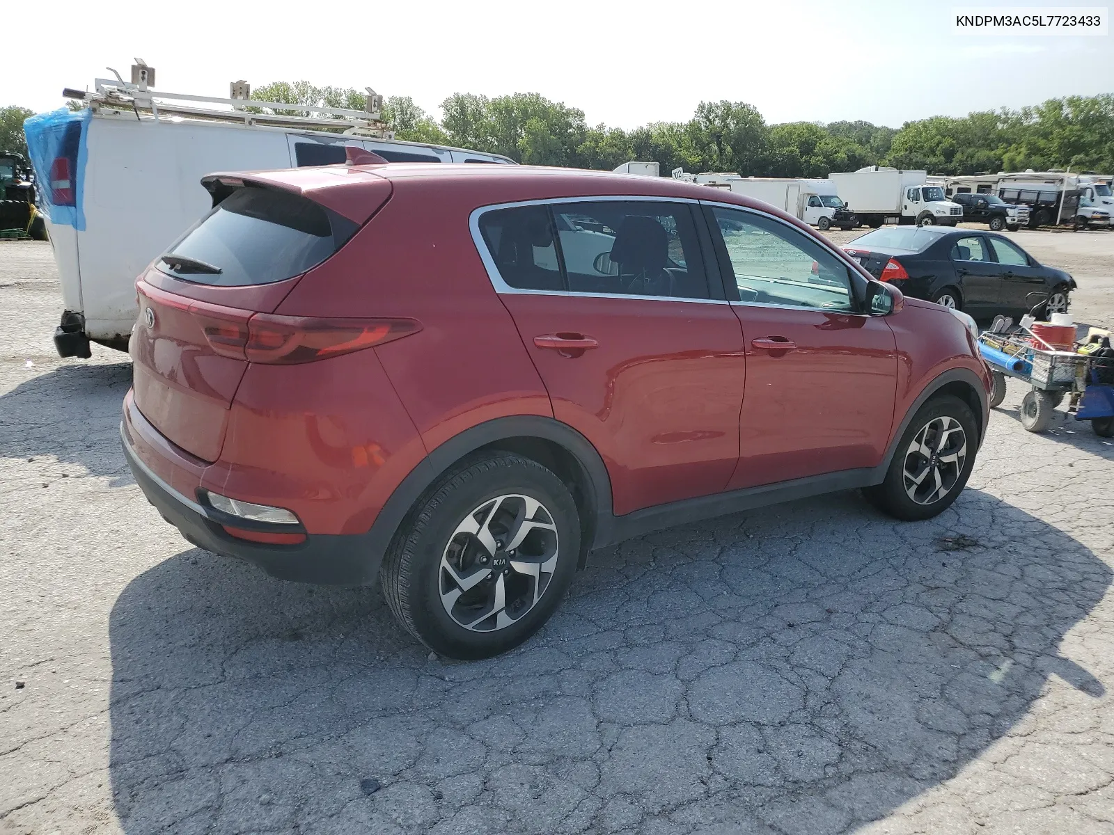 2020 Kia Sportage Lx VIN: KNDPM3AC5L7723433 Lot: 65862664