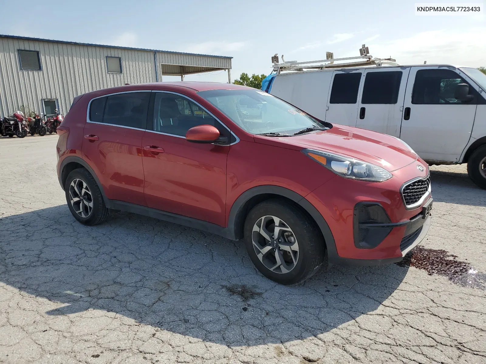 2020 Kia Sportage Lx VIN: KNDPM3AC5L7723433 Lot: 65862664