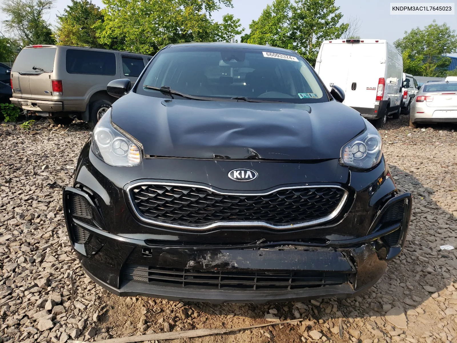 2020 Kia Sportage Lx VIN: KNDPM3AC1L7645023 Lot: 66003324