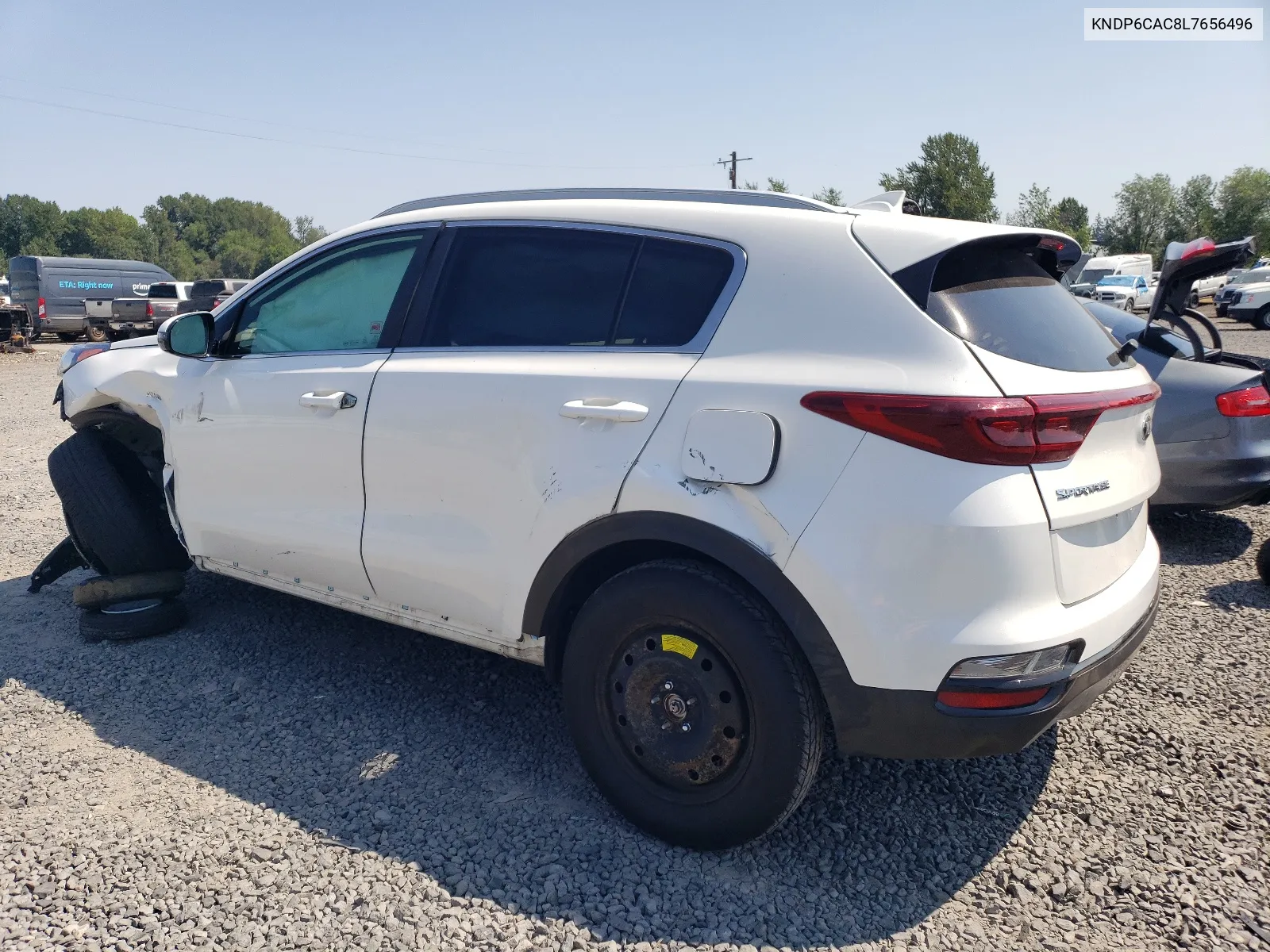 2020 Kia Sportage S VIN: KNDP6CAC8L7656496 Lot: 66042394