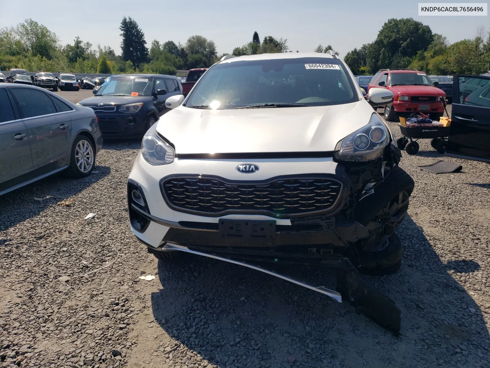 2020 Kia Sportage S VIN: KNDP6CAC8L7656496 Lot: 66042394