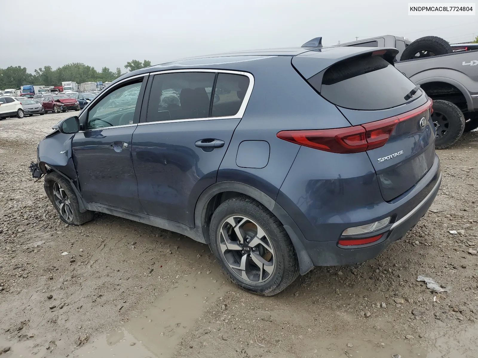 2020 Kia Sportage Lx VIN: KNDPMCAC8L7724804 Lot: 66157724