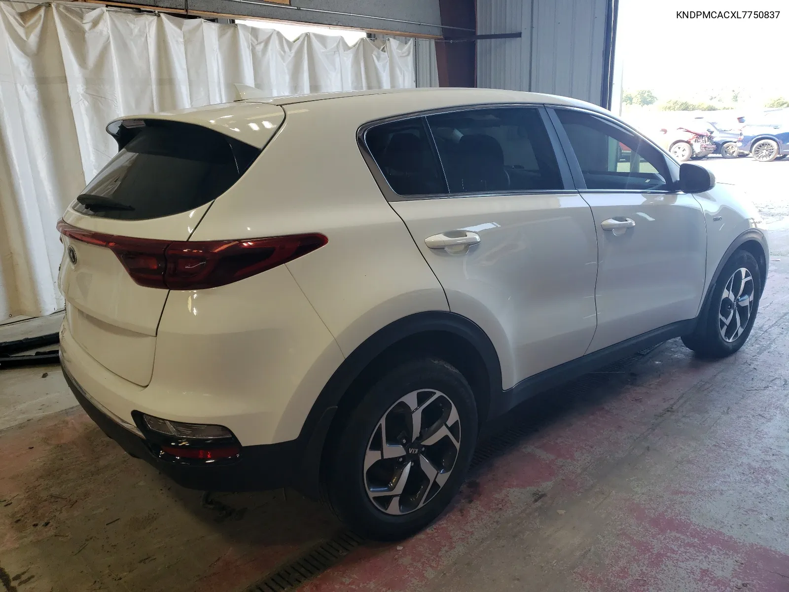 2020 Kia Sportage Lx VIN: KNDPMCACXL7750837 Lot: 66383234