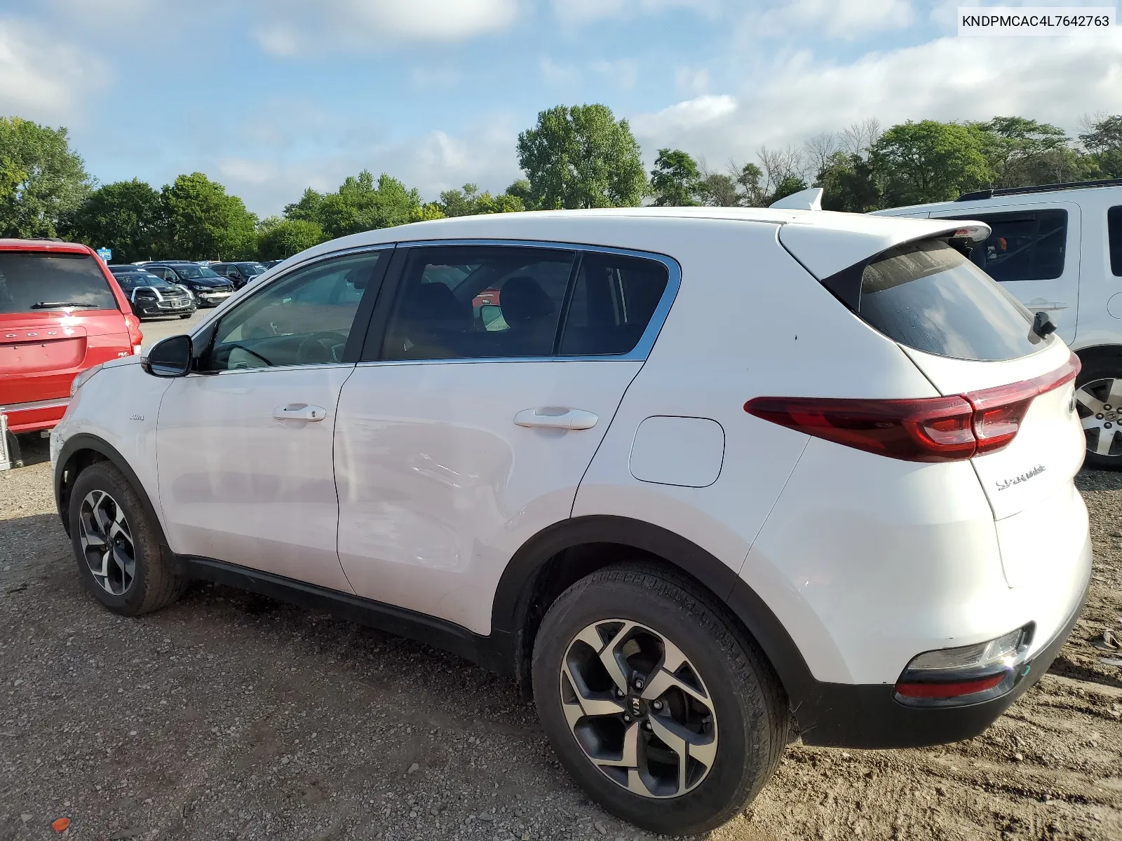 2020 Kia Sportage Lx VIN: KNDPMCAC4L7642763 Lot: 66578004