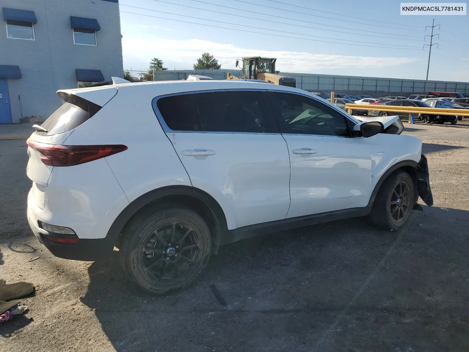 2020 Kia Sportage Lx VIN: KNDPMCAC5L7781431 Lot: 66737294