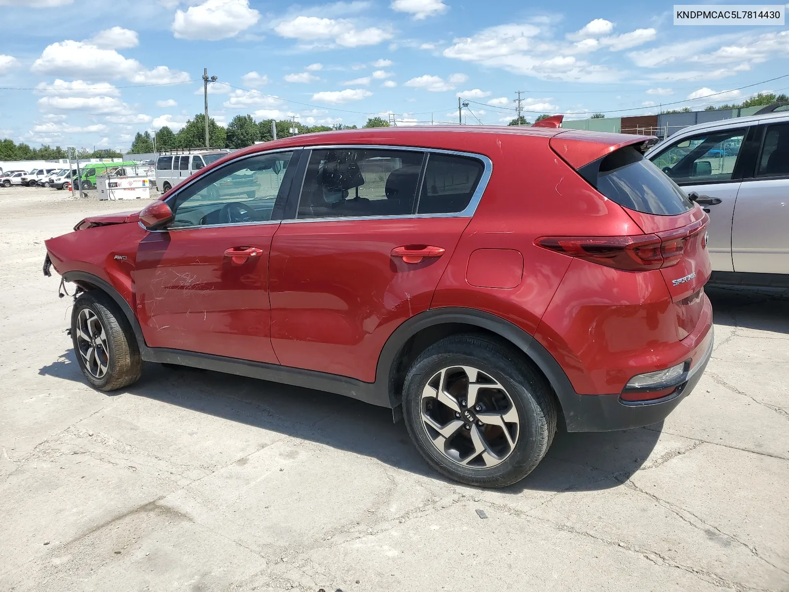 2020 Kia Sportage Lx VIN: KNDPMCAC5L7814430 Lot: 66779614