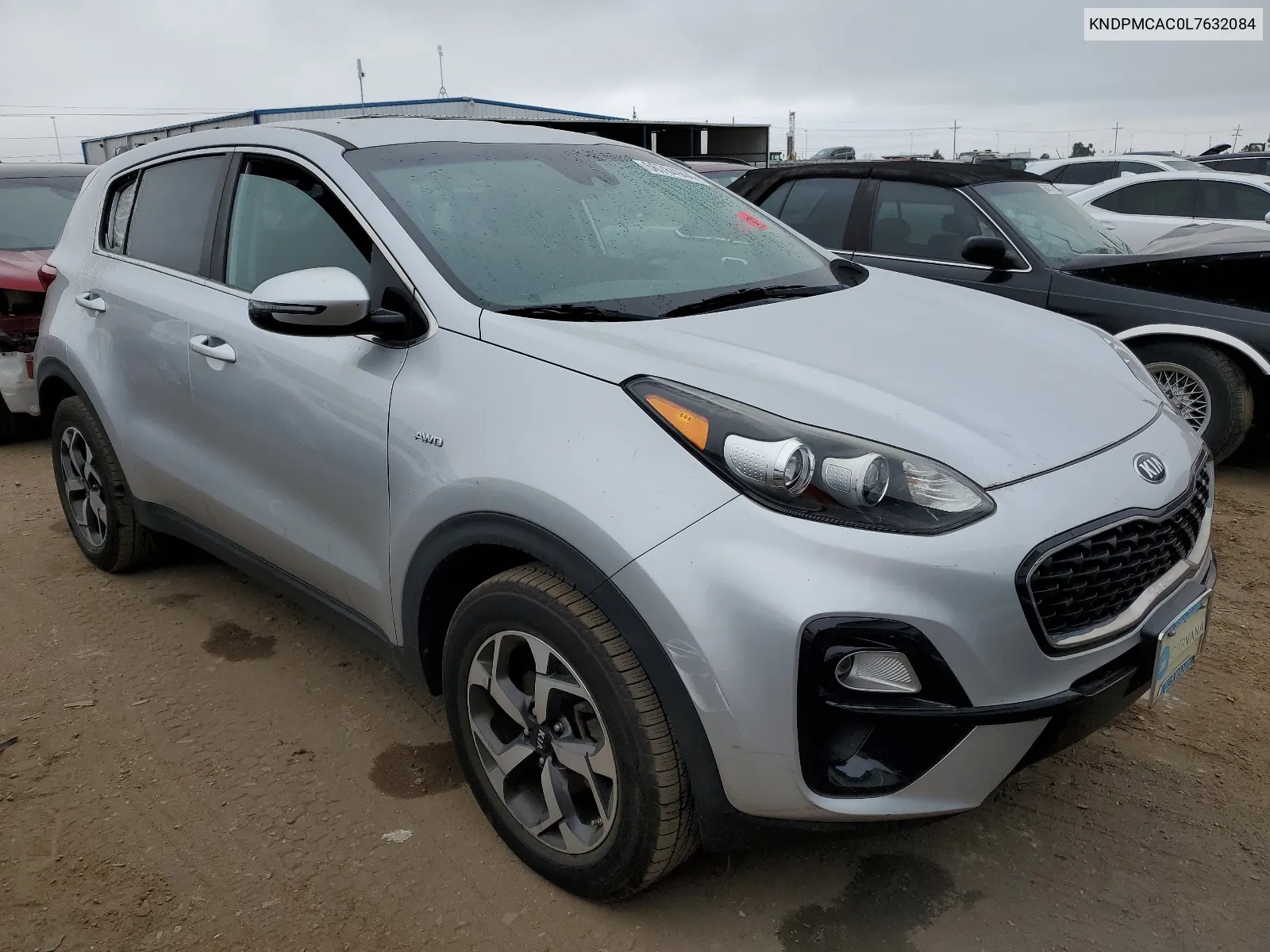 2020 Kia Sportage Lx VIN: KNDPMCAC0L7632084 Lot: 66784944