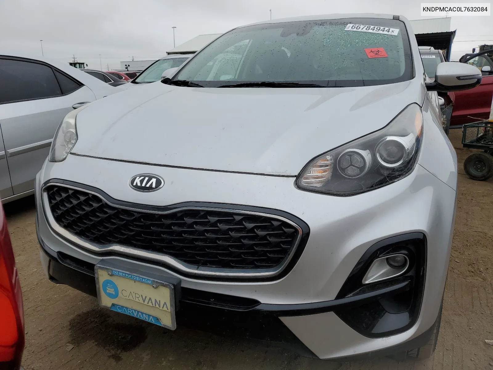 2020 Kia Sportage Lx VIN: KNDPMCAC0L7632084 Lot: 66784944