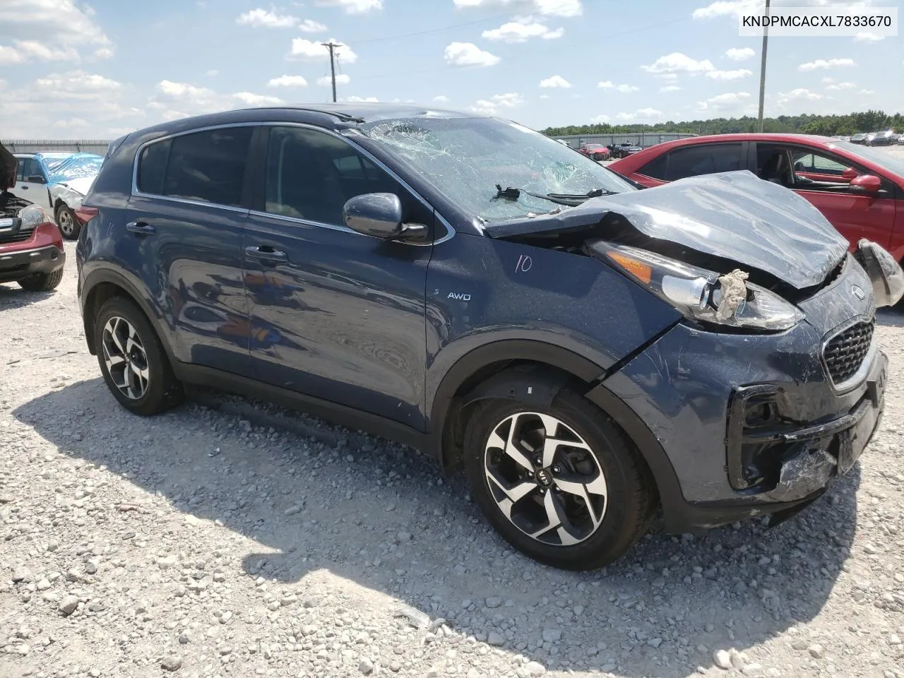 KNDPMCACXL7833670 2020 Kia Sportage Lx