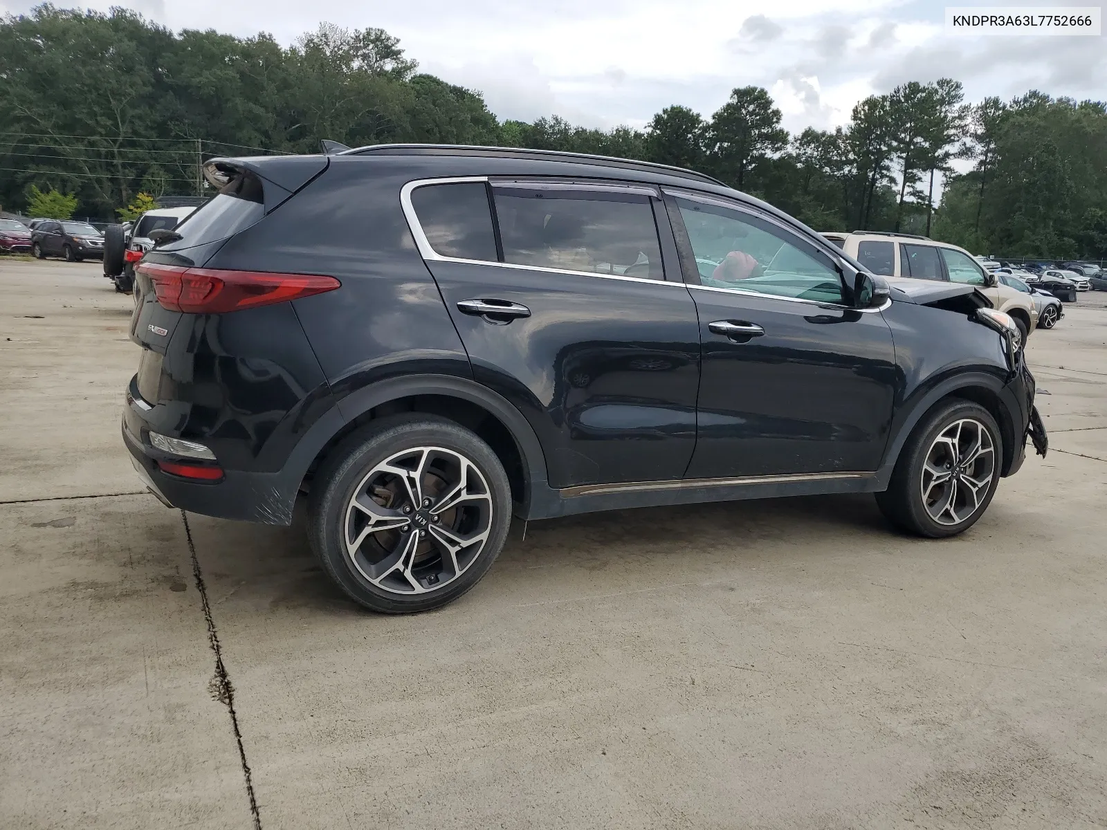 2020 Kia Sportage Sx VIN: KNDPR3A63L7752666 Lot: 67071924